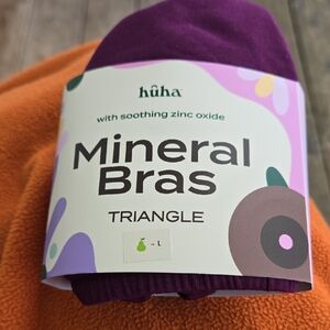 Huha Triangle Bra Limited Color Plum Size L